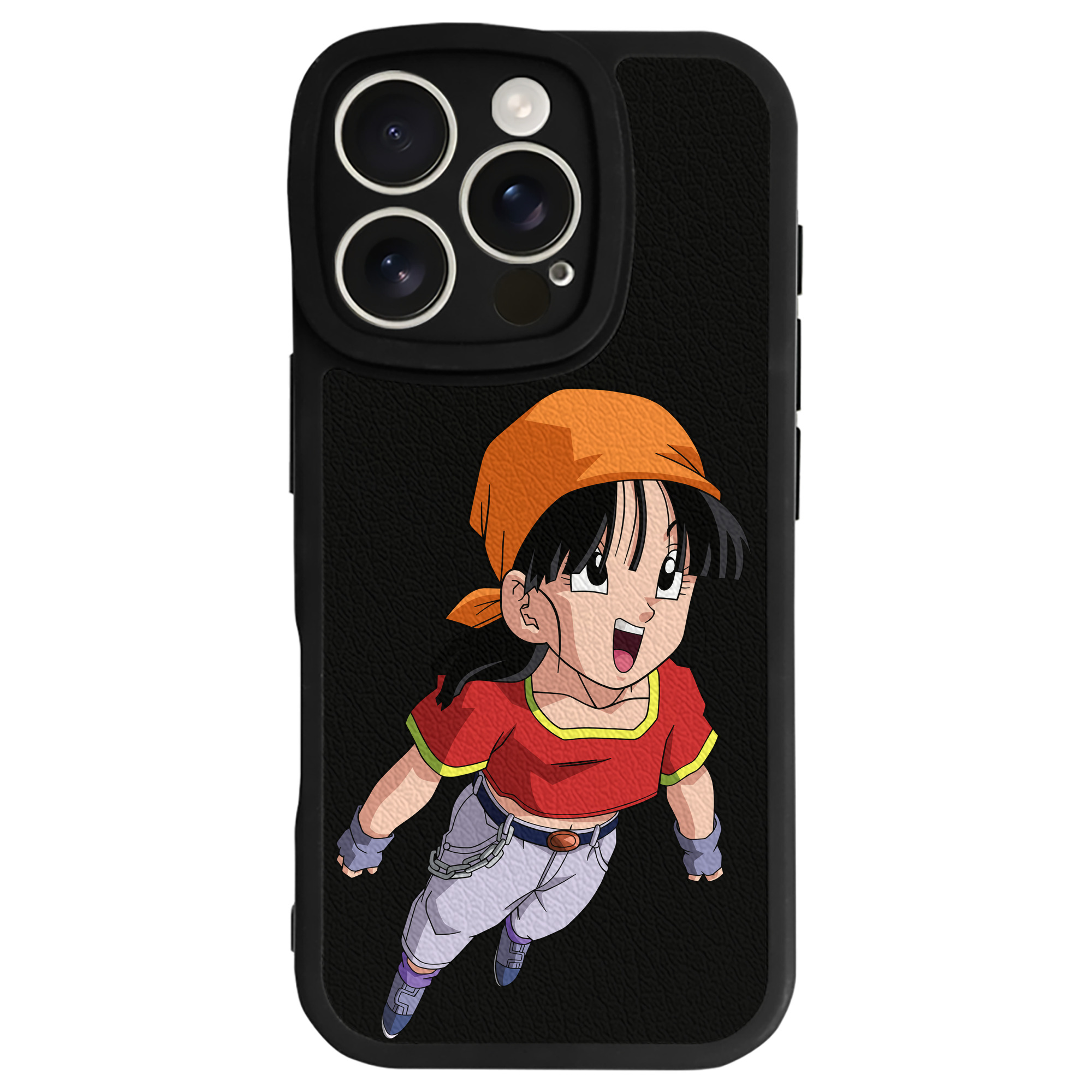 （画像用） ドラゴンボール パン DRAGON BALL Pan 【iPhone 16シリーズ対応】シリコンスマホケース（レザー調） 材質：シリコン